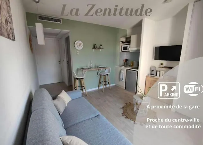 Zenitude, Clim Gare Apartment *